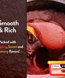 Chung Jung One O'Food Gochujang Korean Red Chili Pepper Paste Sauce, Spicy, Sweet and Savory Korean Traditional Fermented Condiment, 100% Brown Rice, No Corn Syrup, Medium Hot, 1.1lb 1.1 Pound (Pack of 1) 22 71NnFgoOtIL