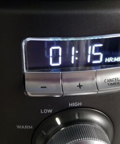 Calphalon Slow Cooker with Digital Timer and Programmable Controls, 5.3 Quarts, Stainless Steel 58 71NnJwE00L