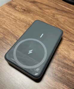 Anker Magnetic Battery, 10,000mAh Foldable Wireless Portable Charger with Stand, 20W USB-C Power Delivery for iPhone 15/15 Plus/15 Pro/15 Pro Max, iPhone 14/14 Pro / 14 Pro Max/13/12 Series Black 47 71NnuHcMREL