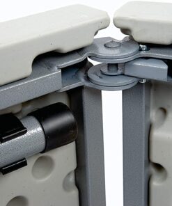 Office Star Resin Furniture for Indoor or Outdoor Use, 3-Piece Set, 2 Folding Benches and 6 Foot Table Bench and Table Set 26 71No3AvAhiL