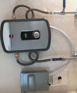 Rheem 240V Heating Chamber RTEX-13 Residential Tankless Water Heater, GRAY 45 71No9b7Px2L