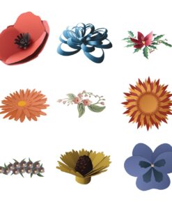 Alternative view of Cricut 3D Floral Home Decor Cartridge