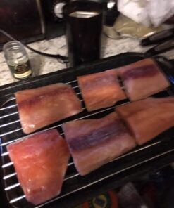 Granite Ware 3 Piece Multiuse Set (Speckled Black) Enamelware Bake, Broiler Pan and Grill - With Rack Suitable for Oven, direct on Fire. 26 71NqRBwpBkL