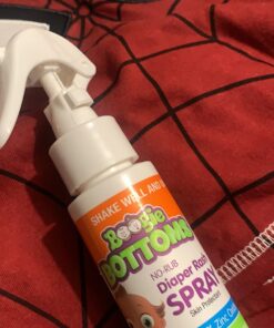 Baby Diaper Rash Cream Spray by Boogie Bottoms, No-Rub Touch Free Application for Sensitive Skin, Over 200 Sprays per Bottle, 1.7 oz, Pack of 3 41 71NqYoLk6jL