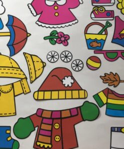 Colorforms My First Colorforms Miss Weather Set Brown/a 8 71NqZMeKbNL