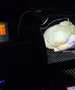 ThermoPro TP25 500ft Wireless Bluetooth Meat LCD Thermometer with 4 Temperature Probes Smart Digital Cooking BBQ Thermometer for Grilling Oven Food Smoker Thermometer, Rechargeable 4 Probes 46 71NqlMqIdSL