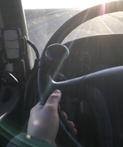 Vehicle Steering Wheel Spinner Knob - Zone Tech Suicide Classic Black Premium Quality Steering Wheel Spinner with Power Handles Universal Fit 25 71NrbuBprVL