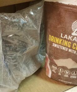 Lakanto Sugar Free Drinking Chocolate - Cold or Hot Cocoa Powder Mix, Shelf Stable Probiotics, Monk Fruit Sweetener, Keto Diet Friendly, Vegan, Dutch Cocoa, Gourmet Taste (Original - 10 oz) Original Chocolate 10 Ounce (Pack of 1) 27 71NtTbx6fL