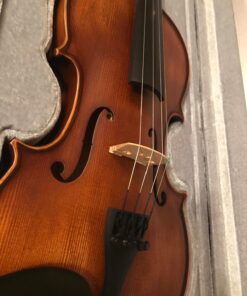 Bunnel Pupil Violin Outfit 4/4 Full Size By Kennedy Violins - Carrying Case and Accessories Included - Solid Maple Wood and Ebony Fittings 46 71NtXbySpXL