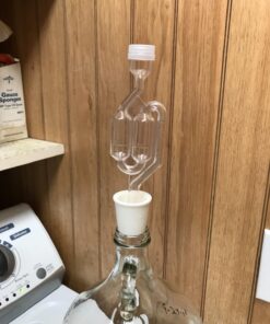 Fastrack 3 Piece Airlock for Fermentation | Hydrolocks for Fermenting Wine and Beer Making | BPA-Free Cylinder Airlock used for Brewing Wine, Beer, Pickles & more | Transparent Airlock Set Of 5 29 71Nuaf6VGeL 1