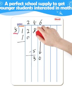 Dry Erase Long Division Whiteboard 12 71Nuho 19kL