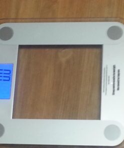 Eat Smart Products Free Body Tape Measure Included Digital Bathroom Scale with Extra Large Lighted Display, One Size, Clear 29 71NvpM0cCaL