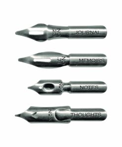 Alternative view of Tim Holtz Idea-ology Metal Pen Nibs, 12 per Pack, Various Sizes, Decorative, TH92909, White