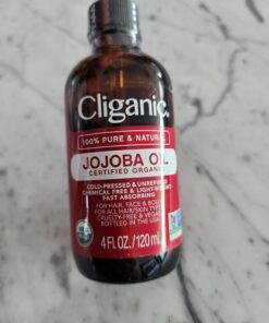 Cliganic Organic Jojoba Oil, 100% Pure (4oz) | Moisturizing Oil for Face, Hair, Skin & Nails | Natural Cold Pressed Hexane Free | Base Carrier Oil 4 Fl Oz (Pack of 1) 50 71NwlL5bzXL