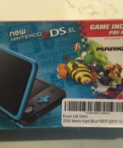 Nintendo 2DS - Electric Blue with Mario Kart 7 Electric Blue 2 34 71NwseUkVcL
