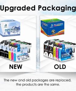 LC20E Super High Yield Compatible Replacement for Brother LC20E LC-20E XXL Ink Cartridges use with Brother MFC-J985DW MFC-J775DW MFC-J5920DW MFC-J985DWXL MFC-J775DWXL Printer (4BK/2C/2M/2Y, 10 Pack) 10 PK 13 71Nx8wr69wL