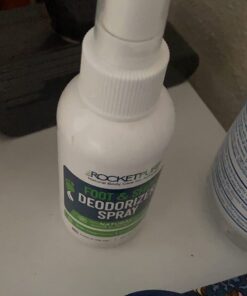 Rocket Pure Natural Shoe Deodorizer Spray & Foot Spray - Shoe Spray Deodorizer, Foot Spray Odor Eliminator Spray, Shoe Odor Eliminator, Foot Deodorant, Foot Odor Shoe Freshener (Mint, 4oz) 4 Fl Oz (Pack of 1) 32 71NxgFhBRfL