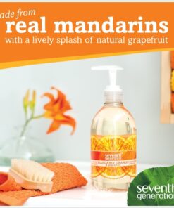 Alternative view of Seventh Generation Hand Wash, Mandarin Orange and Grapefruit, 12 Ounce (Pack of 6) Mandarin Orange & Grapefruit 12 Ounce (Pack of 6)
