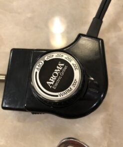 Aroma Housewares ASP-137 Grillet 3Qt. 3-in-1 Cool-Touch Electric Indoor Grill Portable, Dishwasher Safe, 3-Quart, White 39 71NyEg6dXqL