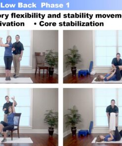 RehabZone Low Back Pain and Core Exercise Plan: Physician Endorsed Low Back Pain Home Exercise and Rehabilitation Program 11 71NyG0YyJuL