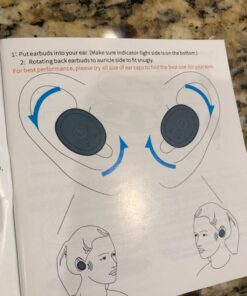 TOZO T10 Bluetooth 5.3 Wireless Earbuds with Wireless Charging Case IPX8 Waterproof Stereo Headphones in Ear Built in Mic Headset Premium Sound with Deep Bass for Sport Black Small Classic Edition 44 71NyQPbvBUL