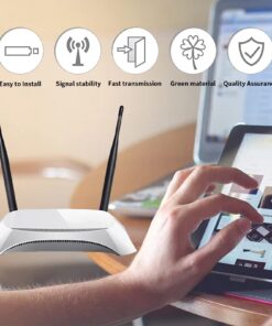 Alternative view of HUACAM HCM16 2 x 2.4GHz 6dBi Indoor Omni-Directional Antenna 802.11n/b/g RP-SMA Female Connector + 2 x 15cm U.FL Mini PCI to RP-SMA Pigtail Antenna WiFi Cable