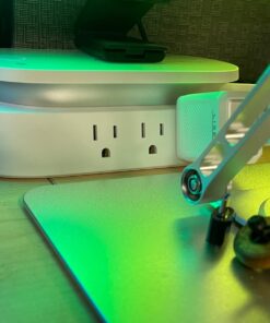 Anker 647 Charging Station (100W), 10-in-1 Power Strip with 6 AC, 1 USB-A, 1 USB-C, 2 Retractable USB C Cables (3ft), 5ft Extension Cord,Power Delivery for Conference Rooms, Desktop Accessory 52 71O 0fFkaaL