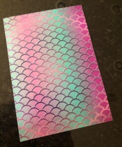 WERNNSAI Mermaid Party Invitations - 20 Set Magical Glitter Fill in Mermaid Invitations with Envelopes for Kids Girls Birthday Baby Shower Wedding Pool Mermaid Themed Party Supplies Mermaid-A 44 71O GVYDY7L