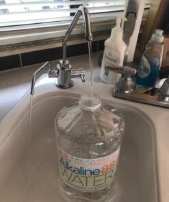 Aqua Ionizer Deluxe 5.0 | Water Ionizer | 7 Water Settings | Home Alkaline Water Filtration System | Produces pH 4.5-10.5 Alkaline Water | Up to -600mV ORP | 4000 Liters Per Filter 48 71O j6QoeZL