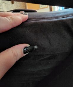 Amazon Basics Classic Office Desk Computer Chair - Adjustable, Swiveling, Ultra-Soft Microfiber, Lumbar Support, 28"D x 25"W x 43.5"H, Black 60 71O yJ5HVnL