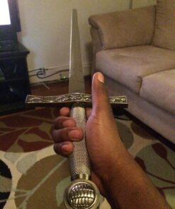 Alternative view of BladesUSA HK-5521 Medieval Sword with Wire-Wrapped Handle, 39-Inch Length