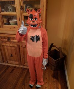 Rubie's Five Nights at Freddy's Youth Foxy Costume Large Orange 15 71O0QQkwqzL