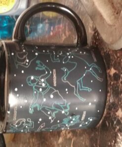 The Unemployed Philosophers Guild Heat Changing Constellation Mug - Add Coffee or Tea and 11 Constellations Appear - Comes in a Fun Gift Box Black 30 71O1UoO7ffL