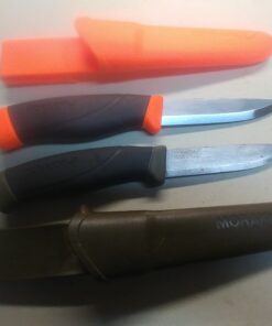 Morakniv Companion Carbon Steel Fixed-Blade Knife with Sheath, 4.1 Inch, Military Green Fixed Blade Knives 50 71O1kTtdv7L