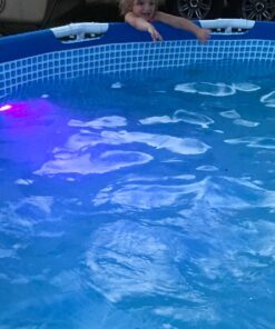 GAME 4306-BB Magnetic LED Changing Pool Wall Light with Remote Control 100% Waterproof & Submersible, 3", 12 Colors Plus 4 Modes 31 71O1lP LRL