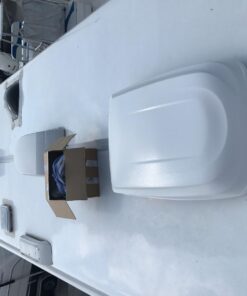 DOMETIC 3308046.014 Polar White Penguin Replacement A/C Shroud 29 71O2EpHMtOL