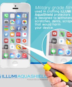 ILLUMI AquaShield Screen Protector Compatible with Amazon Fire 7 inch (2015)(2-Pack) No-Bubble High Definition Clear Flexible TPU Film 8 71O2V8HU9 L