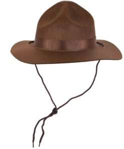Kangaroo Adult Canadian Mountie Hat, Park Ranger Hat or Drill Sergeant Brown Hat 18 71O2hJCRPtL