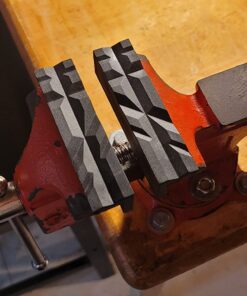 JCL Vise Jaws - Nylon, Multipurpose 4" - Use on any Metal Vise, Magnetic Reversible Pads, Clamp Flat or Round Products 4 Inches 45 71O2tiFlx L