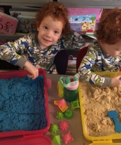 USA Toyz Sand Molds Beach Toys for Kids - 23pk Sand Castle Building Kit Sandbox Toys for Toddlers, Compatible with Molding Clay or Play Sand, Beach Sand Water Toys Indoor Outdoor Sensory Toys for Kids 23pk Sand Molds 38 71O3LSXvFL
