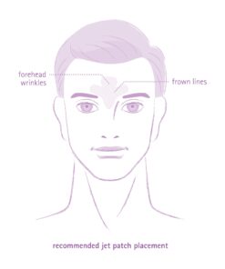 Toute Nuit Wrinkle Patches, Face Tape, Jet - Extra Large UNISEX Frown Lines Plus and Forehead - 20 Patches 13 71O3Mfj gNL