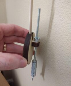 Abong Laser-Cut Mechanical Wooden Pendulum Clock - 3D Clock Puzzle Model Kit - DIY Wooden Clock Kit 25 71O3swk8TWL