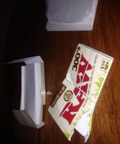 RAW Organic 300 1.25 1 1/4 Size Rolling Papers 1 Pack = 300 Leaves, 300 Count (Pack of 1) 300 Count (Pack of 1) 12 71O4GAqBXL