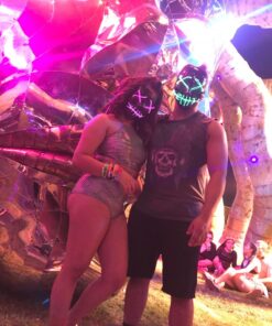 lychee 15ft EL Wire Neon Glowing Strobing Electroluminescent Light El Wire w/Battery Pack for Parties, Halloween Decoration (Pink, Outdoor use) Pink 33 71O4aOpNKfL