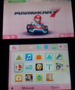 Nintendo 2DS - Electric Blue with Mario Kart 7 Electric Blue 2 33 71O59fEYrYL