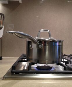 Duxtop Professional Stainless Steel Pots and Pans Set, 17PC Induction Cookware Set, Impact-bonded Technology 48 71O5pe3tRvL