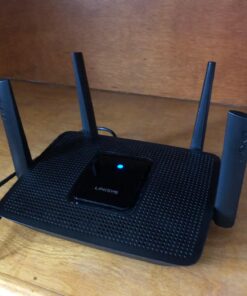 Linksys Mesh Wifi 5 Router, Tri-Band, 2,000 Sq. ft Coverage, Supports Guest WiFi, Parent Control, 20+ Devices, Speeds up to (AC2200) 2.2Gbps - MR8300 2000 ft, 20+ Devices, 2.2 Gbps 40 71O5wWZk5vL
