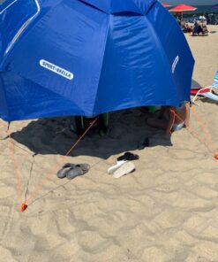 Orange Screw: The Ultimate Ground Anchor | Small 4 Pack Tent Stakes | Made in USA Orange 38 71O64zmcKzL