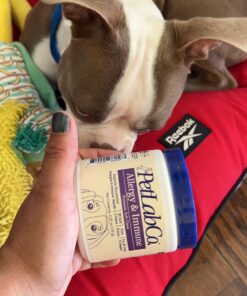 PetLab Co. Allergy & Immune Probiotics for Dogs, Support Seasonal Allergies, Gut & Digestive Health - Pork Flavor - 30 Soft Chews 21 71O6JcFbtVL