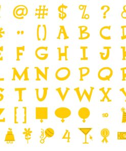 Cricut Cuttin' Up Font Cartridge 35 71O6T5xP bL